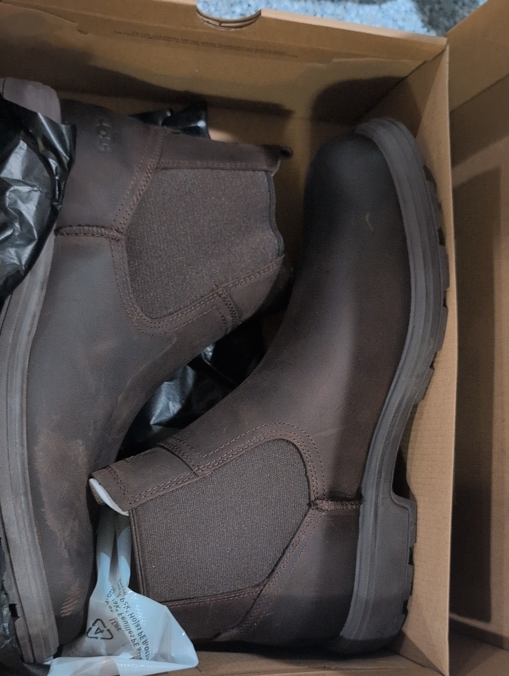 UGG Men's Dark Brown Biltmore Chelsea Boots